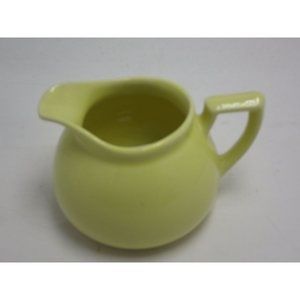 Lipton Tea Creamer Pale Yellow Hall Ceramics Vintage